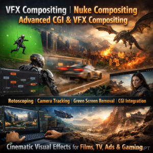 Cinematic VFX compositing with flawless results